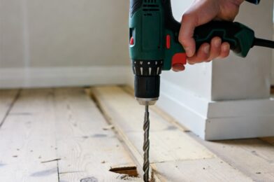How to Repair a Squeaky Floor (The Right Way, From Above and Below)