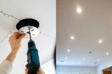 how to install recessed lighting DIY