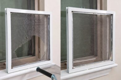 How to Fix a Broken Window Screen